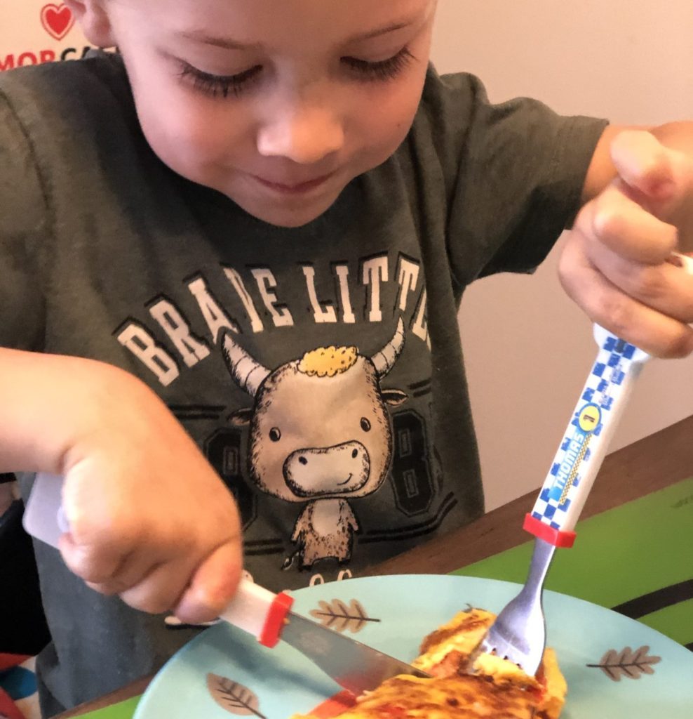 Easy to make omelette recipe for kids