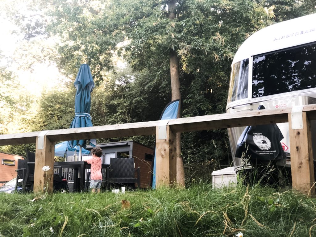 Airstream caravan holiday