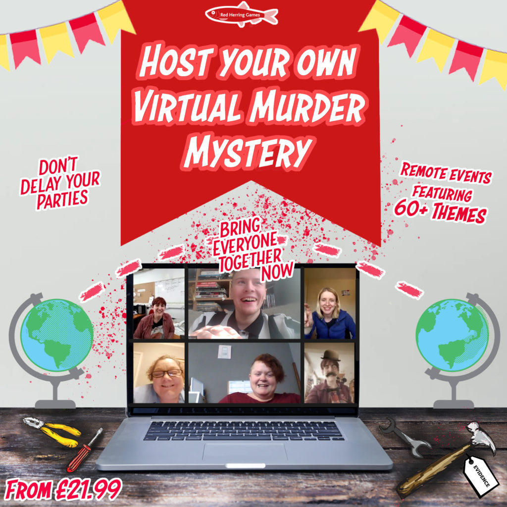 Virtual murder mystery game from Crime Time