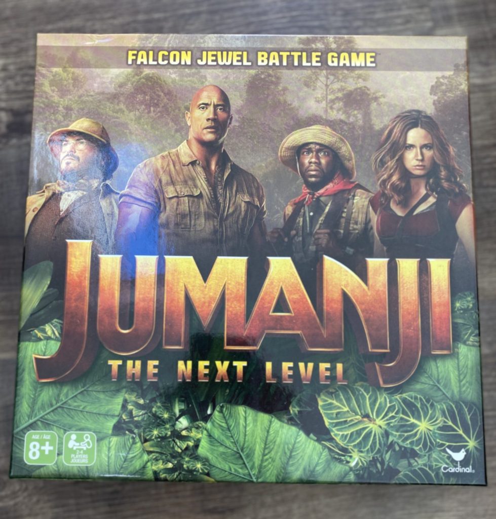 Jumanji boardgame from spinmaster