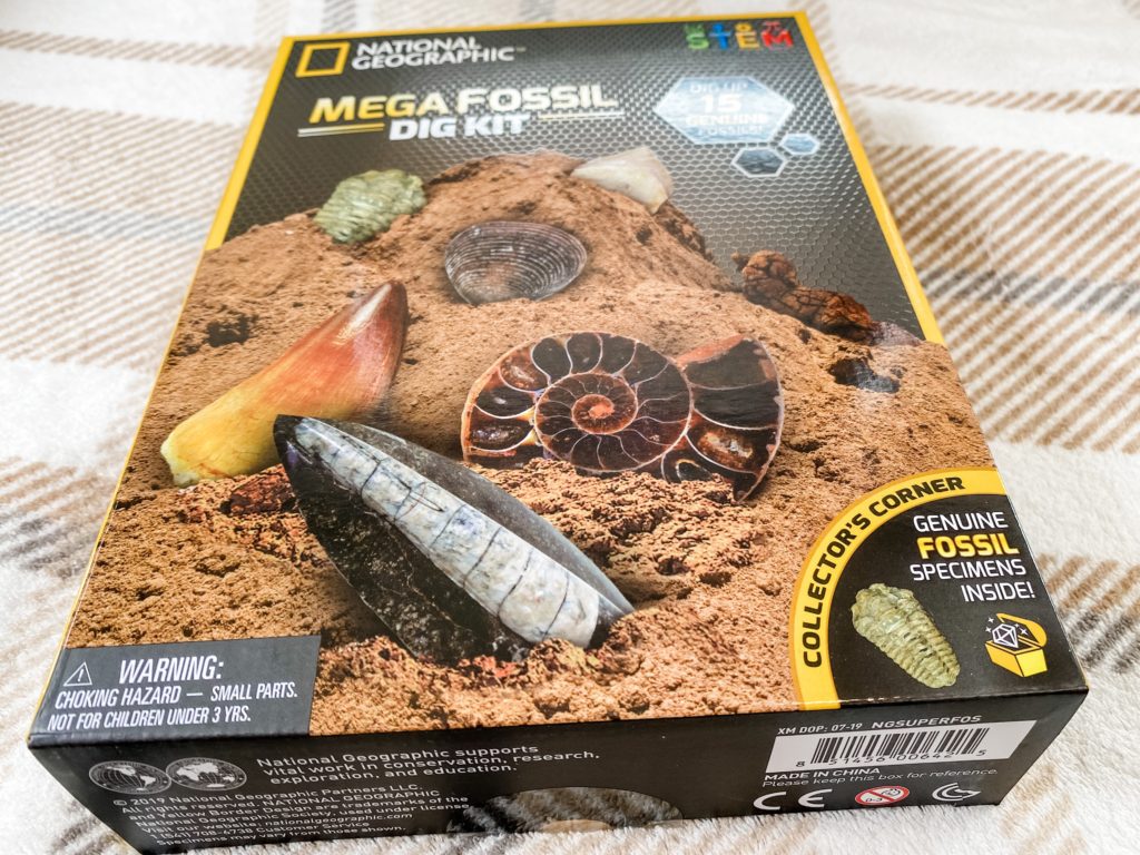 Mega Fossil Dig Kit from the National Geographic