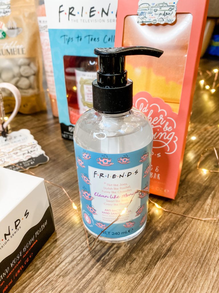 Friends hand sanitiser pump