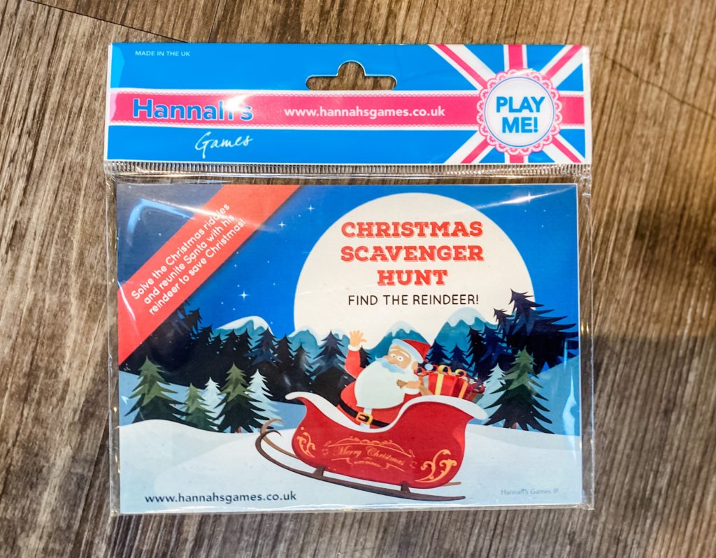 Christmas treasure hunt