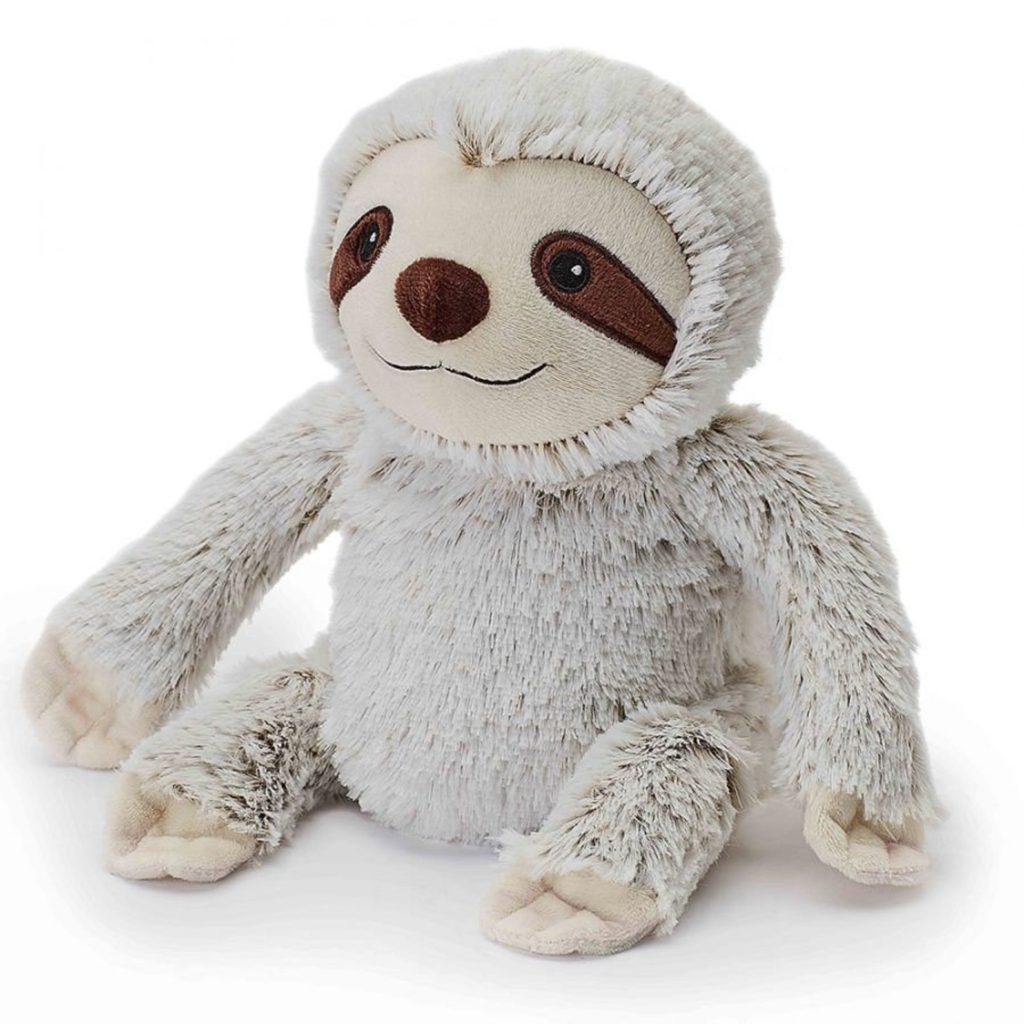 Sloth microwavable plush touy warmer with lavender scent