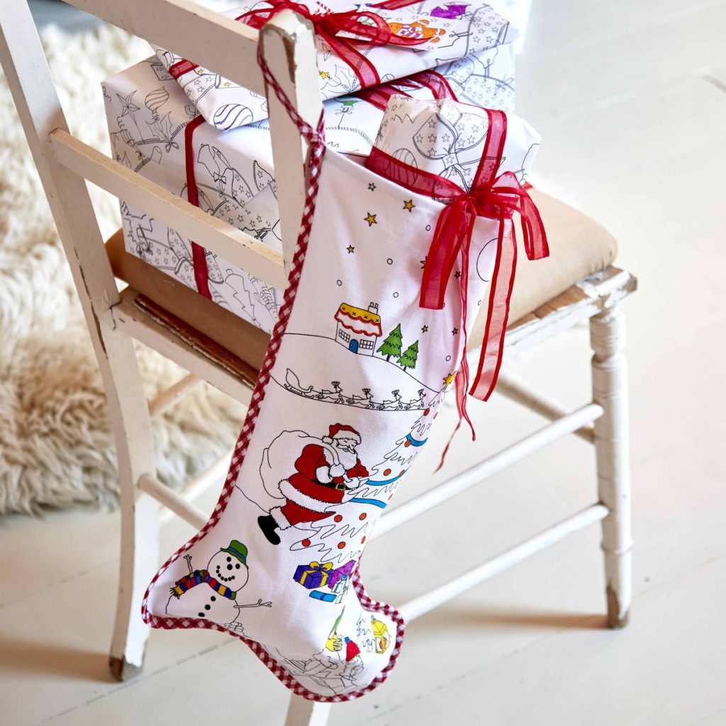 Colour in stocking