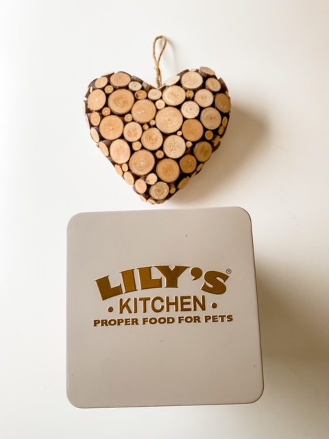 Lilys kitchen treat tin for dogs