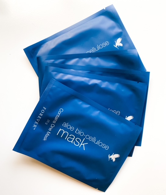 5 sachets of aloe-bio celloise masks