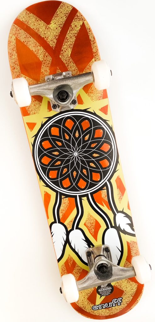 We love our Euff Dreamcatcher Mini (7.25") in the amazing orange and red colours
