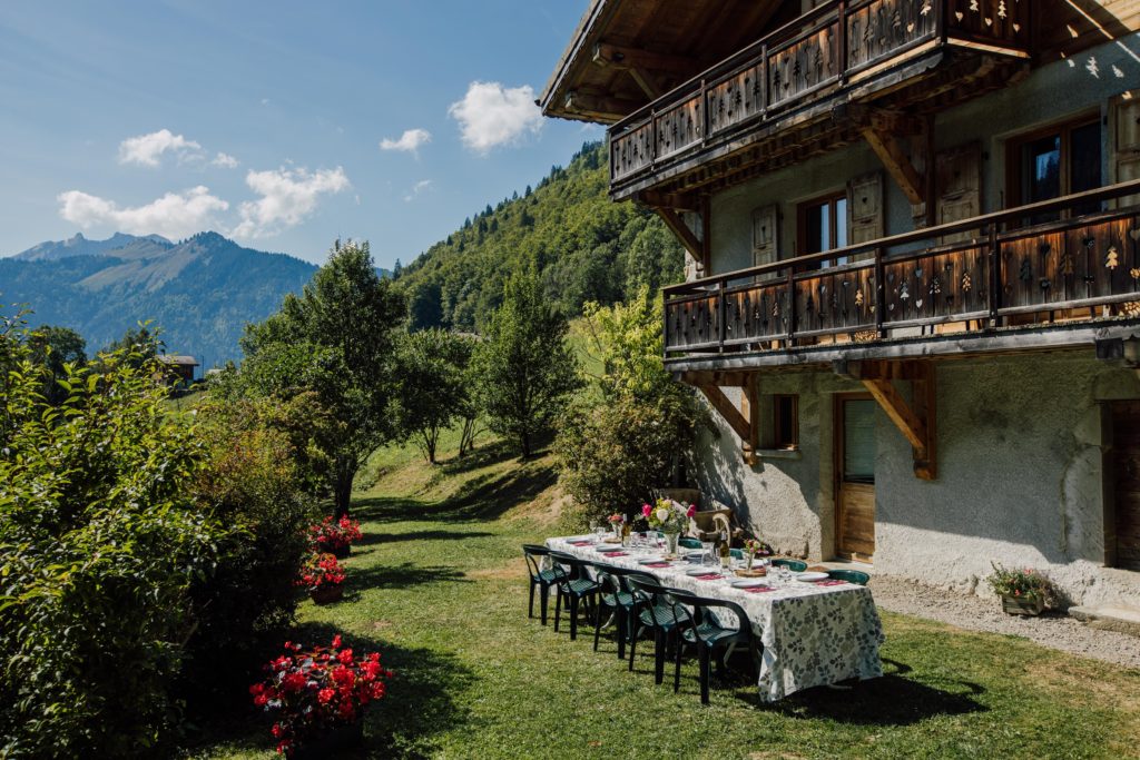 Chalet in the French alps