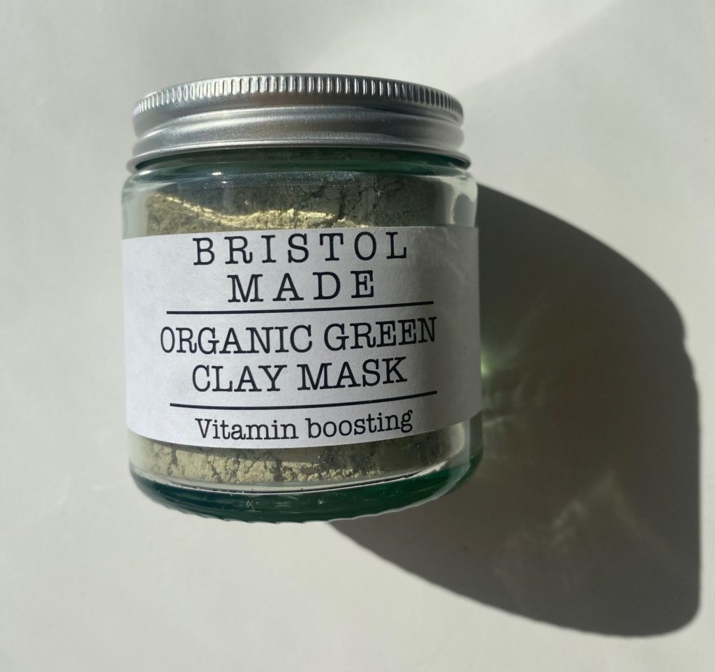 Organic green clay mask