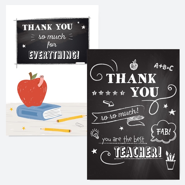 Dotty about paper thank you cards