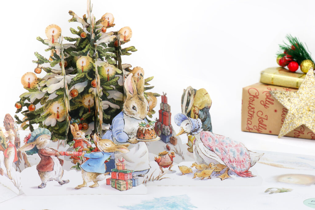 Peter Rabbit Christmas card