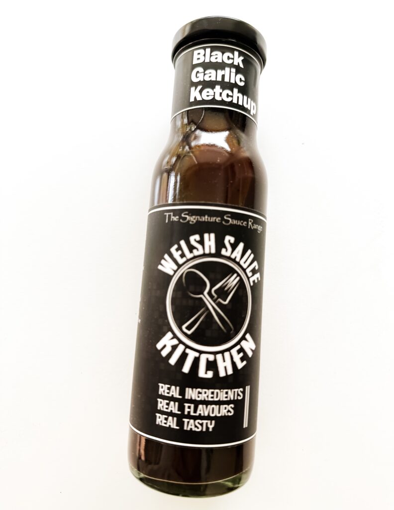 Black Garlic Ketchup Bottle