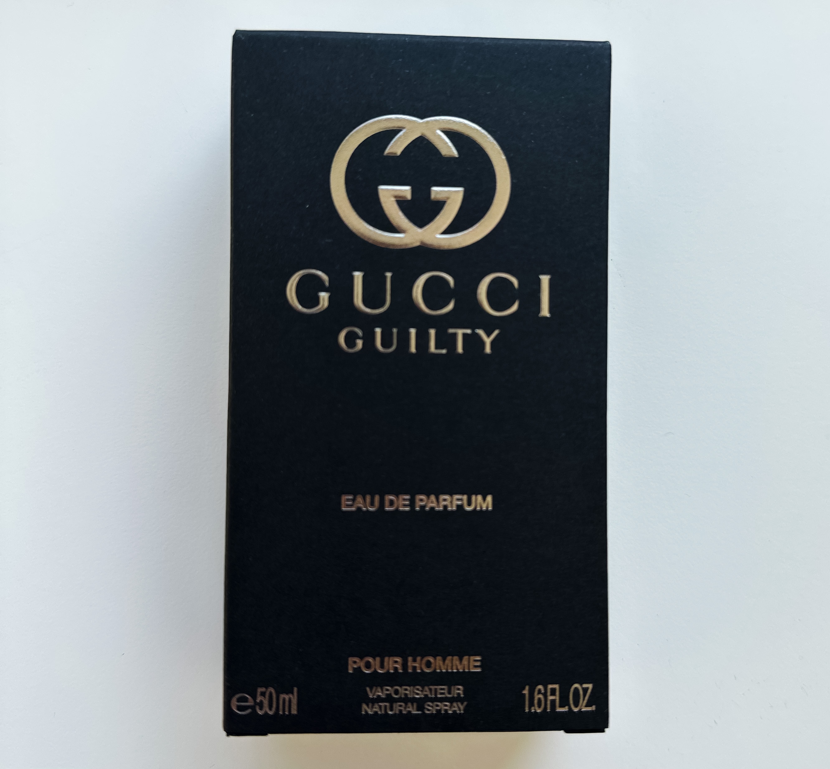 Gucci Guilty in its black packaging