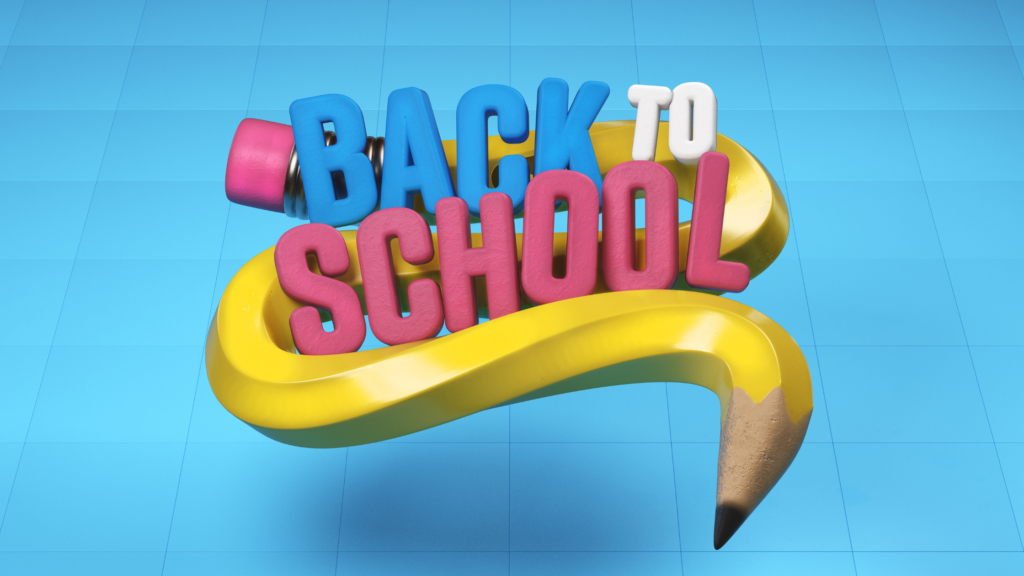 Back to school banner