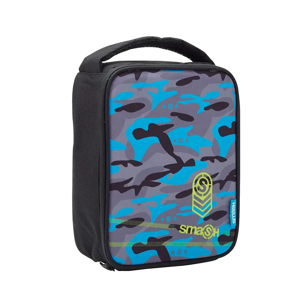 Blue camo lunch bag from SMASH