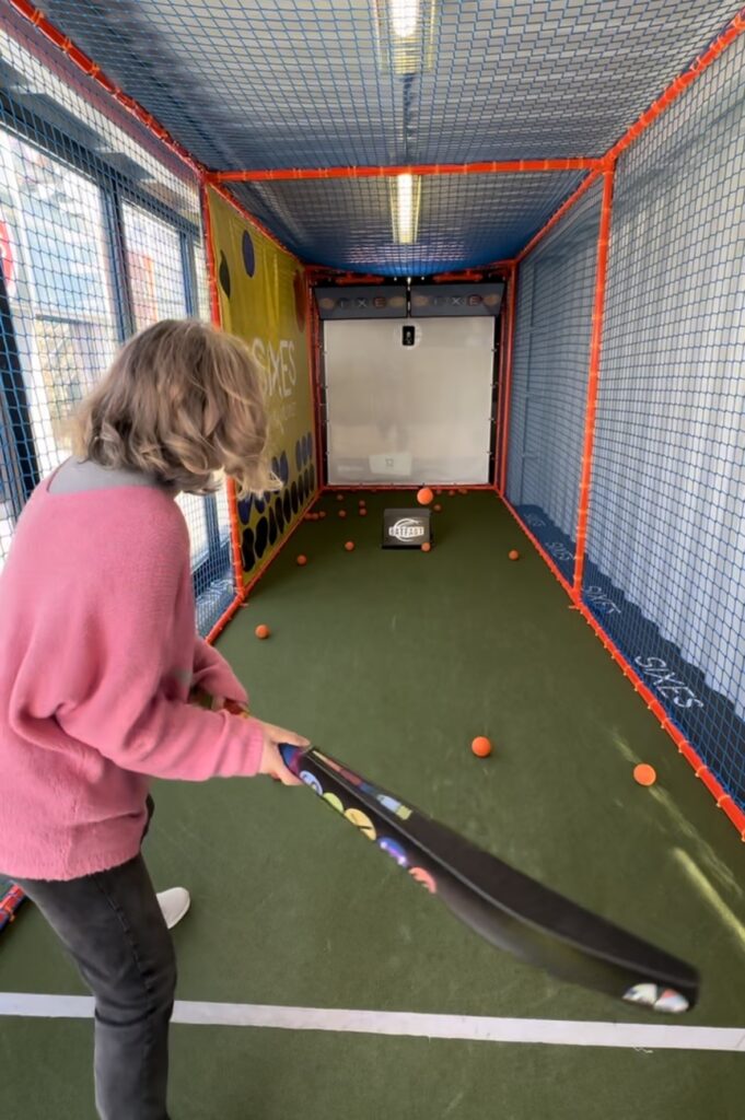 Taking a shot at sixes cricket in Brighton