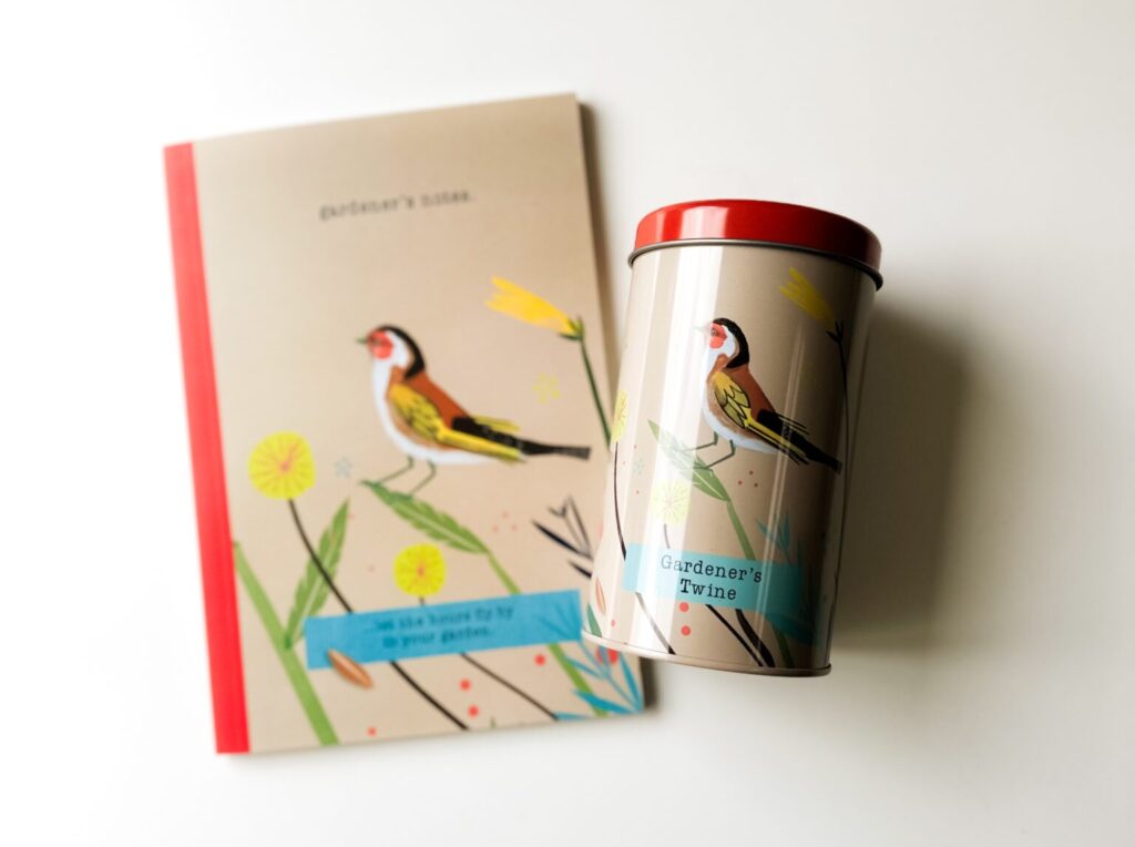 Rex London Gardener's Gifts - note book and twine holder