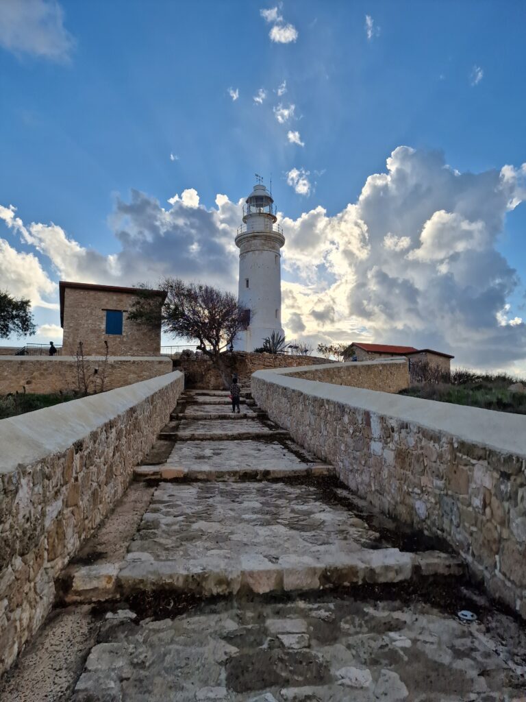 Lighthouse at Kato Paphos Archaeological Park