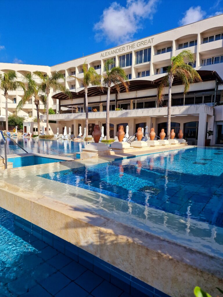 Alexander the Great Beach Hotel in Paphos during December
