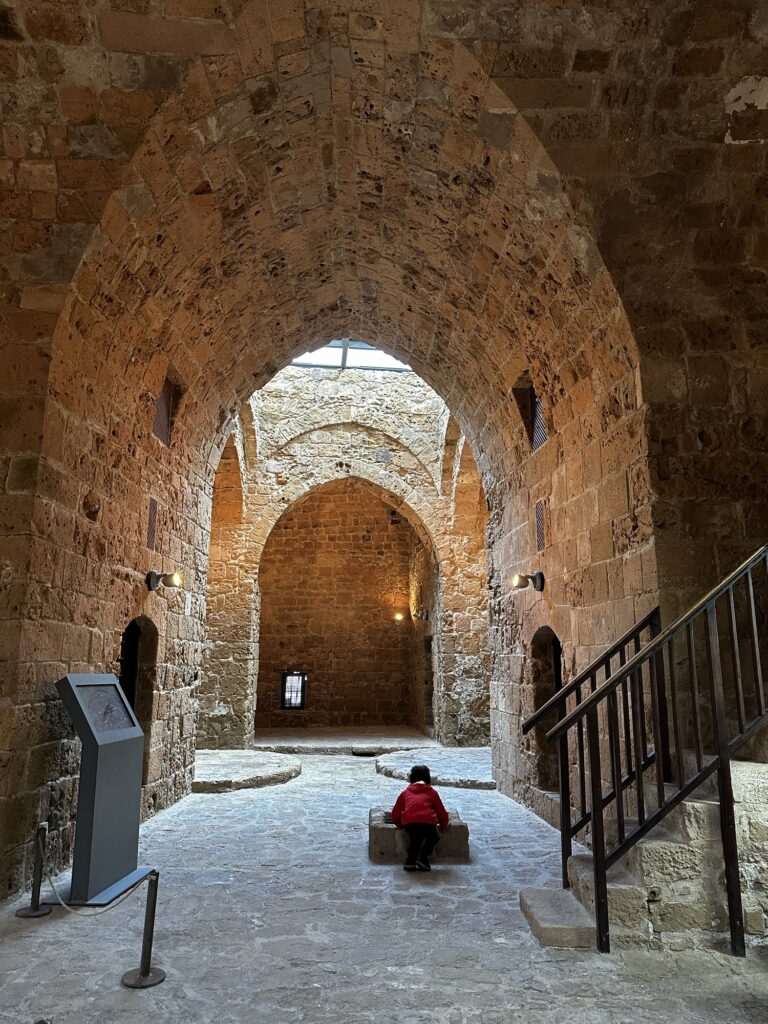 Inside Paphos Castle