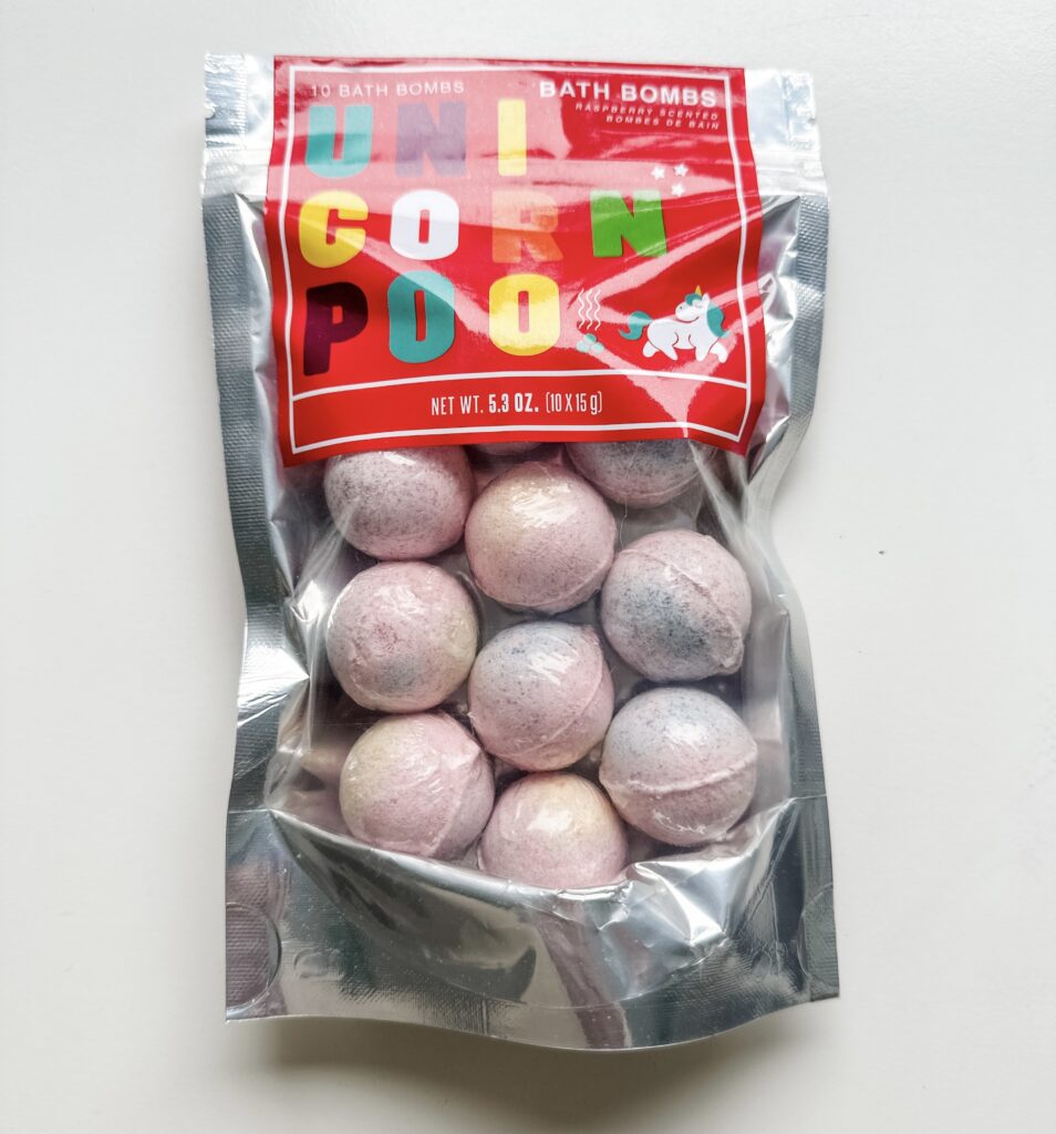 Unicorn Poo Bath Bombs from prezzy Box