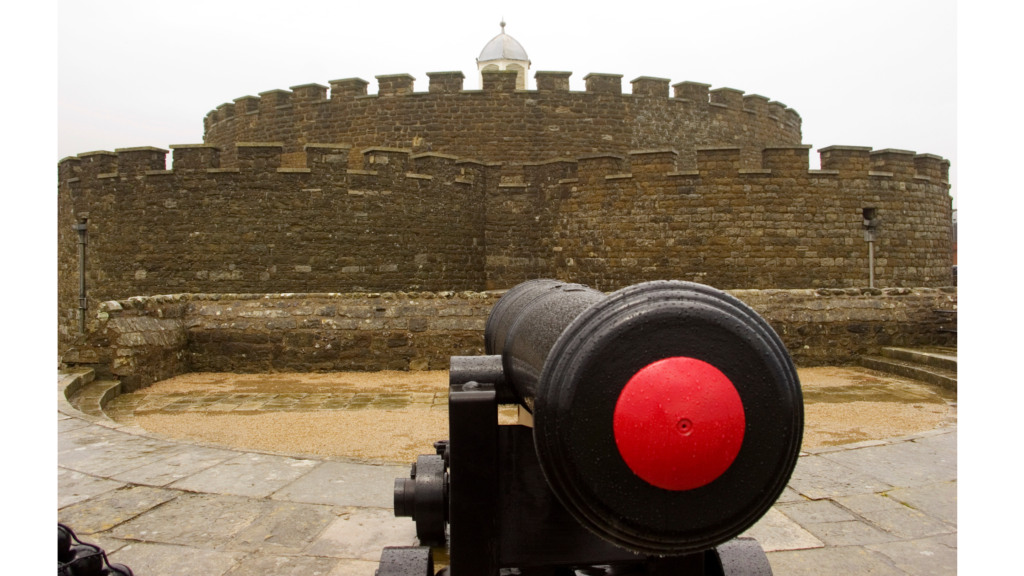 Walmer Castle canon