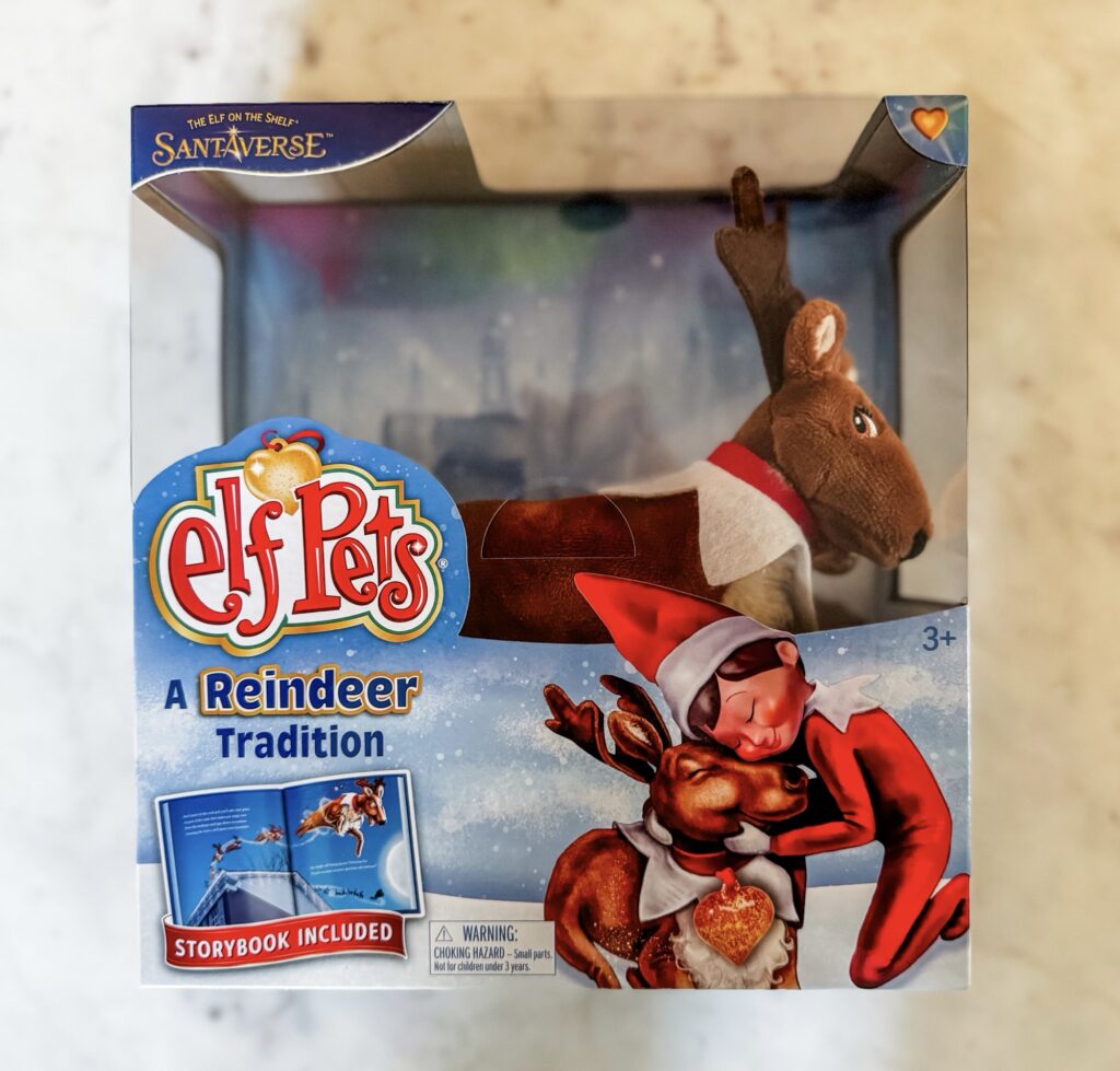 Elf Pets Reindeer from Elf on the shelf