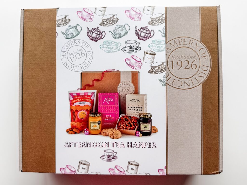 Afternoon tea hamper from Boutique Gifts