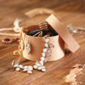 Classy second hand jewellery and vintage jewellery in jewellery box