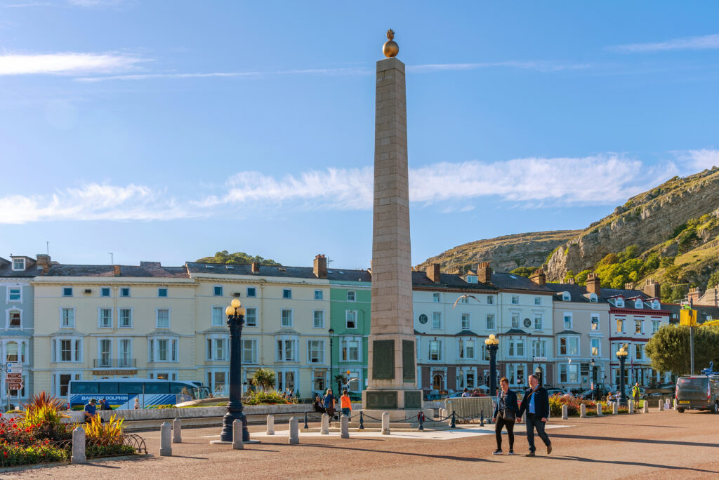 LLANDUDNO, UNITED KINGDOM on a sunny day