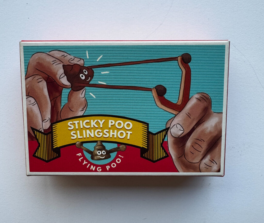 Sticky Poo Slingshot