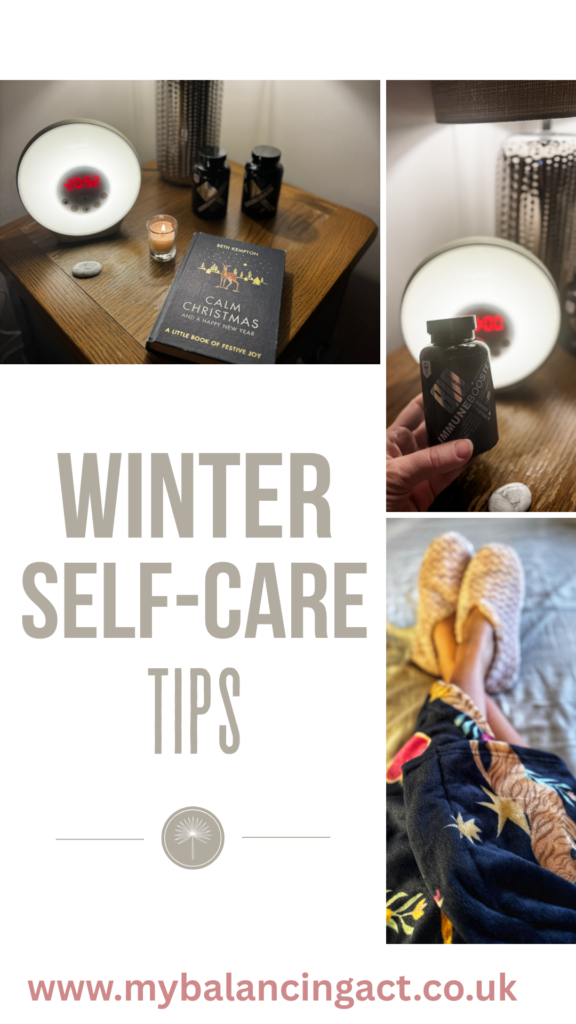 Winter Self-Care Pin for Pinterest