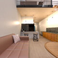 A very stylish maisonette interior